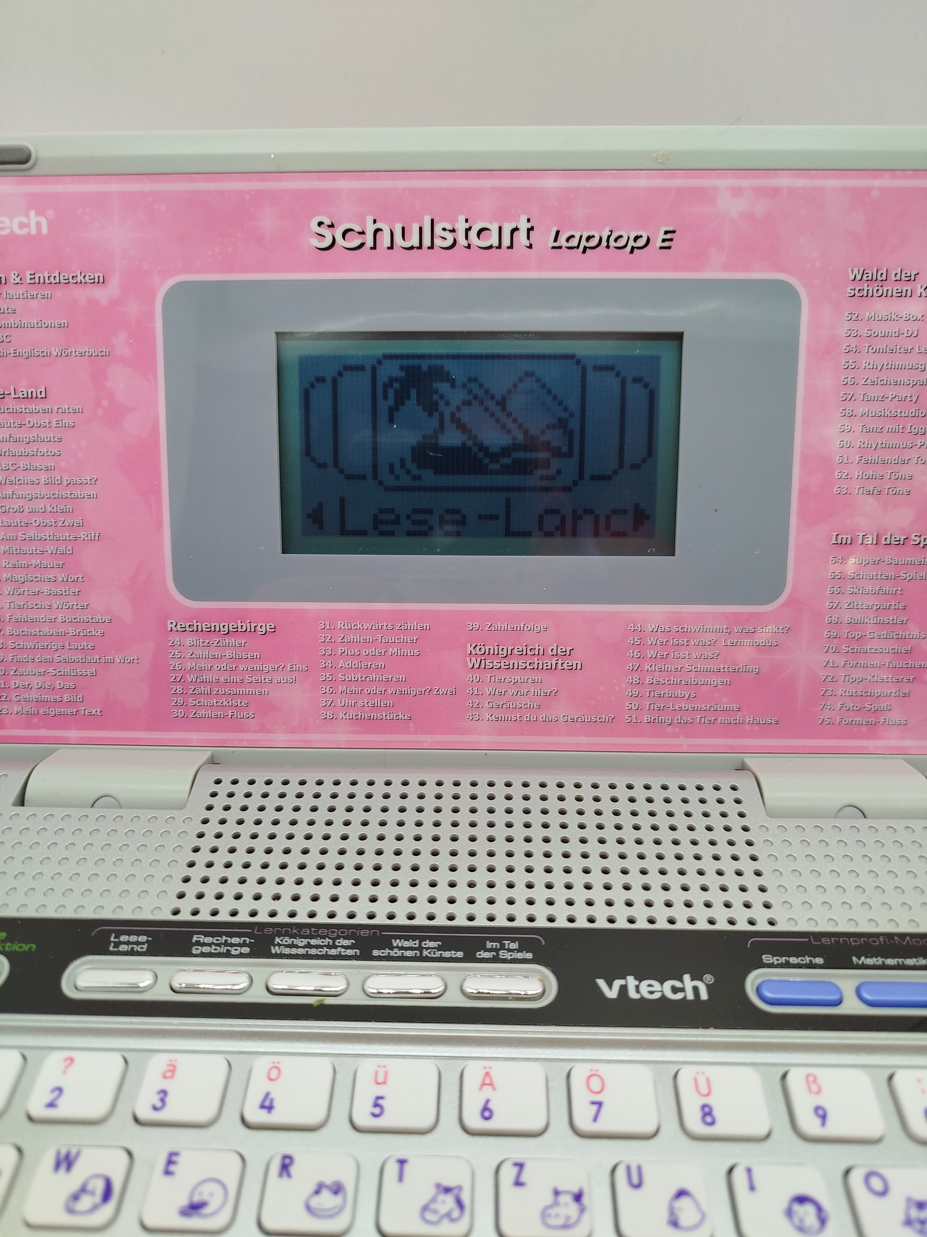 VTech Schulstart Laptop E – Elektronisches Lernspielzeug, wie neu